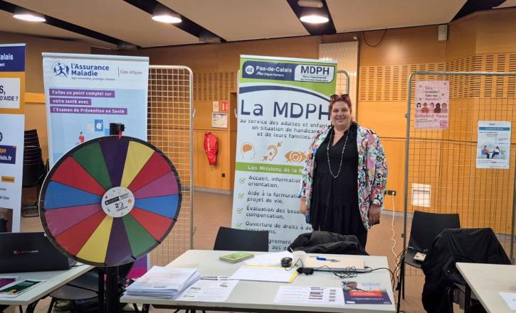 Stand MDPH forum France Services
