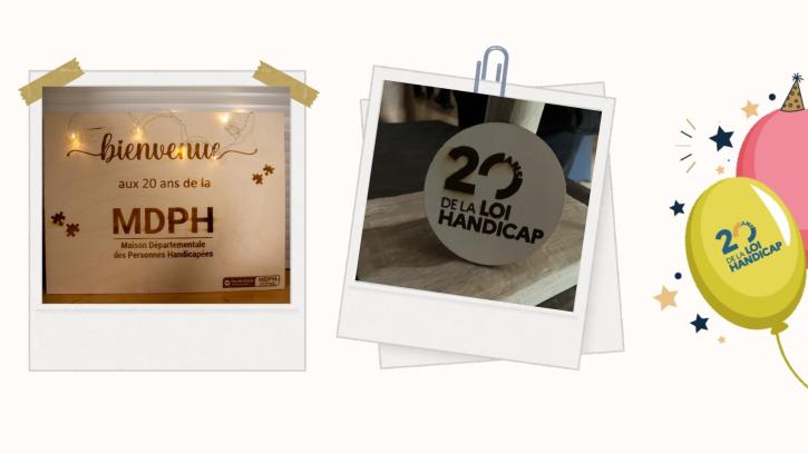 20 ans MDPH : Bienvenue