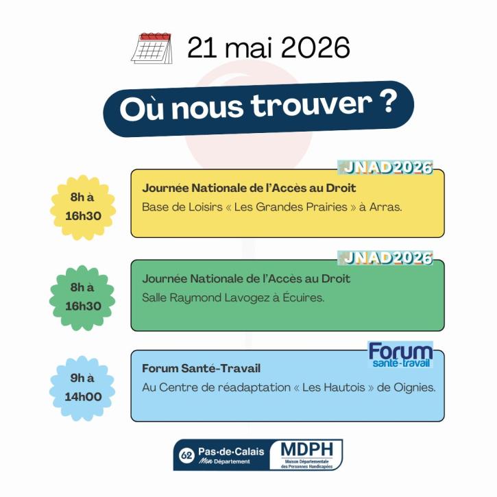 Dates forums mai 2026